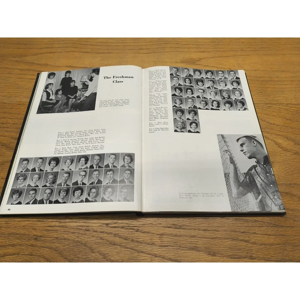 Oklahoma Baptist‎ University Shawnee 1964 Yahnseh Yearbook Annual